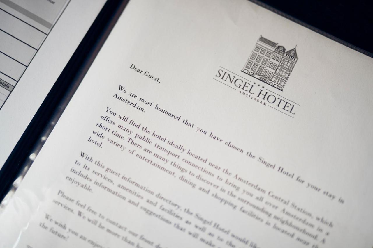 Singel Hotel Амстердам Екстериор снимка